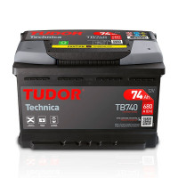 АКБ TUDOR TB740 L03 74A P+ (680Ah) 278/175/190/
