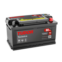 АКБ TUDOR TB802 LB4 80A P+ (700Ah) 315/175/175