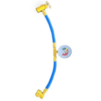 Furtun cu manometru pentru încărcarea freonului R-134A pentru butelie de 0,8 kg Furtun cu manometru pentru încărcarea freonului R-134A pentru butelie de 0,8 kg