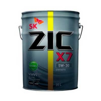 Масло моторное ZIC X7 5w30 CF/SL дизель 20л