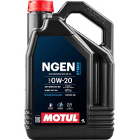111902 MOTUL 0W20 NGEN HIBRID 4L масло моторное
