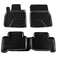 60711 Honda Civic 4D (2011-) covoraș de cauciuc auto pentru interior cu suport pentru călcâi