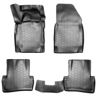 61999 Toyota Prius (20) (2003-09) салон (3D с подпятником)(Крепеж1)резиновые коврики