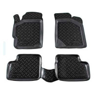Коврики в салон Aileron 62105 Volvo XC90 (2002-14) салон (5 мест) (Крепеж)