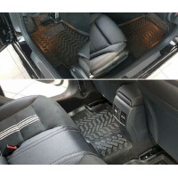 63321 Citroen C4 Picasso (2016-)/в т.ч. Grand (2018-) (3D с подпятником)(Крепеж1) резиновые коврики салон