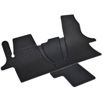 Covoraș de cauciuc auto pentru interior RIGUM VW T6.1 Transporter/Caravelle/Multivan 2m 19- +TUNEL (4díl)