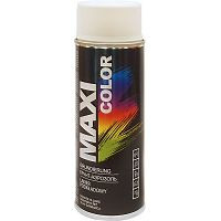 Vopsea spray MX9010M Maxi Color RAL9010M alb mat 400ml Vopsea spray MX9010M Maxi Color RAL9010M alb mat 400ml