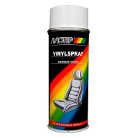 Spray Motip vopsea pentru piele de vinil Alb 400 ml