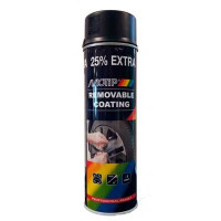 Резиновая краска Motip 04301 Spray Plastic Black 500ml