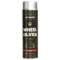 604007 Краска для дисков Серебряная 600ml