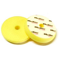 MaxShine 2002160YW Cross Cut Foam Pad - Yellow Polishing - 6 inch MaxShine 2002160YW Cross Cut Foam Pad - Yellow Polishing - 6 inch