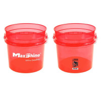 MaxShine MSB001-R Detailing Bucket -Transparent