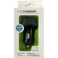 Автомобильное зарядное устройство с 2 портами USB C015