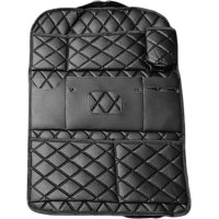 Organizator pentru spatele unui scaun auto negru-fir negru