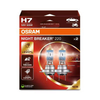 Bec auto Osram 64210 NB220-2HB +220% H7 12V 55W