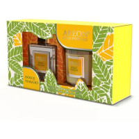Odorizant набор Areon Home Perfume Sticks 150ml + свеча (Dolce Viaggio)