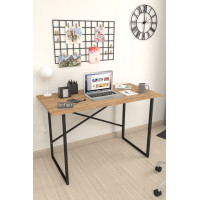 Металлический офисный стол Nex Home 120 x 60 см, Дуб