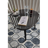 Стеклянный журнальный столик Nex Home 60 x 60 см, Черный Стеклянный журнальный столик Nex Home 60 x 60 см, Черный