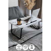 Стол для ноутбука Nex Home 59 x 39 x 26 см, Белый Стол для ноутбука Nex Home 59 x 39 x 26 см, Белый