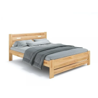 Pat din lemn KLEN Selena 180 x 200 cm Natural Pat din lemn KLEN Selena 180 x 200 cm Natural