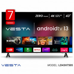 Smart TV	Vesta LD43H7505 4K UHD HDR DVB-T/T2/C/Ci+ AndroidTV 13