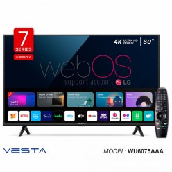 LED TV Vesta WU6075AAA(MR20GA) UHD HDR DVB-T/T2/C/S2/Ci+ Licenced WebOS(support LG acount)+LG Magic Remote