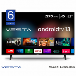 Vesta Smart TV LD32L6005 // HD DVB-T/T2/C/Ci+ AndroidTV 13