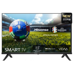 ТВ (32") Hisense 32A4N DLED | Smart (VIDAA) | 1366x768 | HD+ - Черный