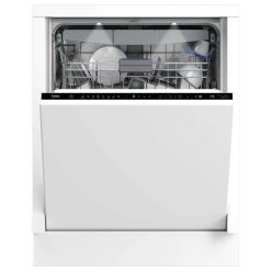 Посудомойкa (встраиваемая) Beko BDIN38647C 16 sets of dishes | C | 81.8x59.8x55 | 5 programs | Display - Белый