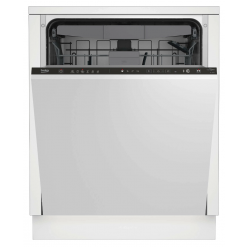 Посудомойкa (встраиваемая) Beko BDIN36535 15 sets of dishes | E | 81.8x59.8x55 | 6 programs | Display - Белый