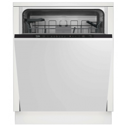 Посудомойкa (встраиваемая) Beko BDIN16430 14 sets of dishes | E | 81.8x59.8x55 | 6 programs | Display - Белый