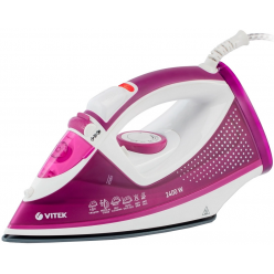 Утюг Vitek VT8346 2400 W | Ceramic - Розовый