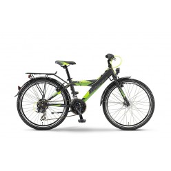 Велосипед Pole Position Y 24&quot; 21-G TX 35 14 Winora black/grey/green matt FS 33