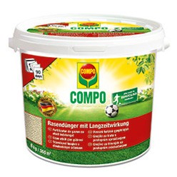 Compo Fertilizer Медленное действие Газонные гранулы 8 кг 320 м 608307
