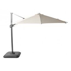 Solar Shadowflex Umbrella, R300 Polyester, Natural + поддержка