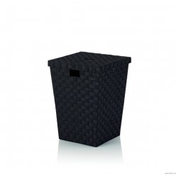 Текстильная прачечная, черный пластик 40x40x52 см Alvaro