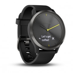 Смарт-часы Garmin Vivomove HR Sport With Silicone Band Black Large