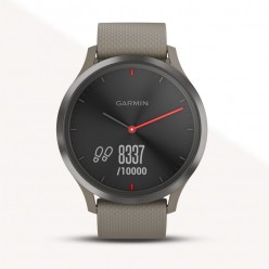 Смарт-часы Garmin Vivomove HR Black With Sandstone Silicone Band