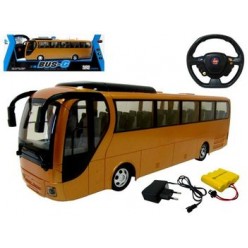 Автобус Р/У "Bus-G" с батареей и вкл. фарами 54Х20Х15cm
