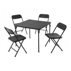 Комплект мебели 5ед: стол + 4 стула металл