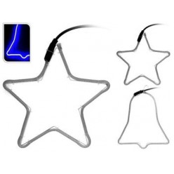 Фигура световая "Звезда, Колокол" 60 SMDLED 36X30сm, син. ц