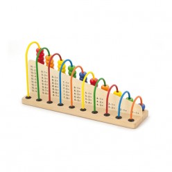 Развивающая деревянная игрушка Учим математику