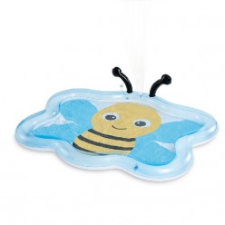 Детский надувной бассейн Пчелка 127x102x28см, 2+