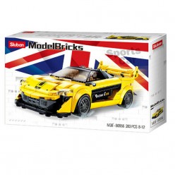 КОНСТРУКТОР Model Bricks — Racing Car English