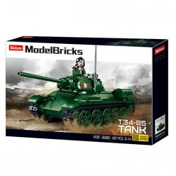 КОНСТРУКТОР Model Bricks — T34-85 Tank