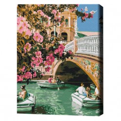 Картина по номерам (без упаковки)  Весенняя Венеция