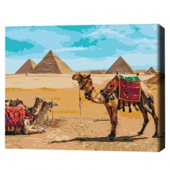 Картина по номерам (без упаковки)  Египетский колорит