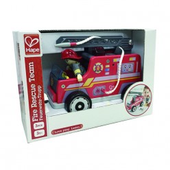 Детский набор  «Пожарная машина с водителем»