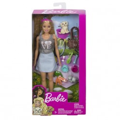 Кукла Barbie и домашние животные