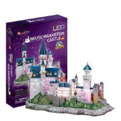 3D PUZZLE Neuschwanstein Castle LED